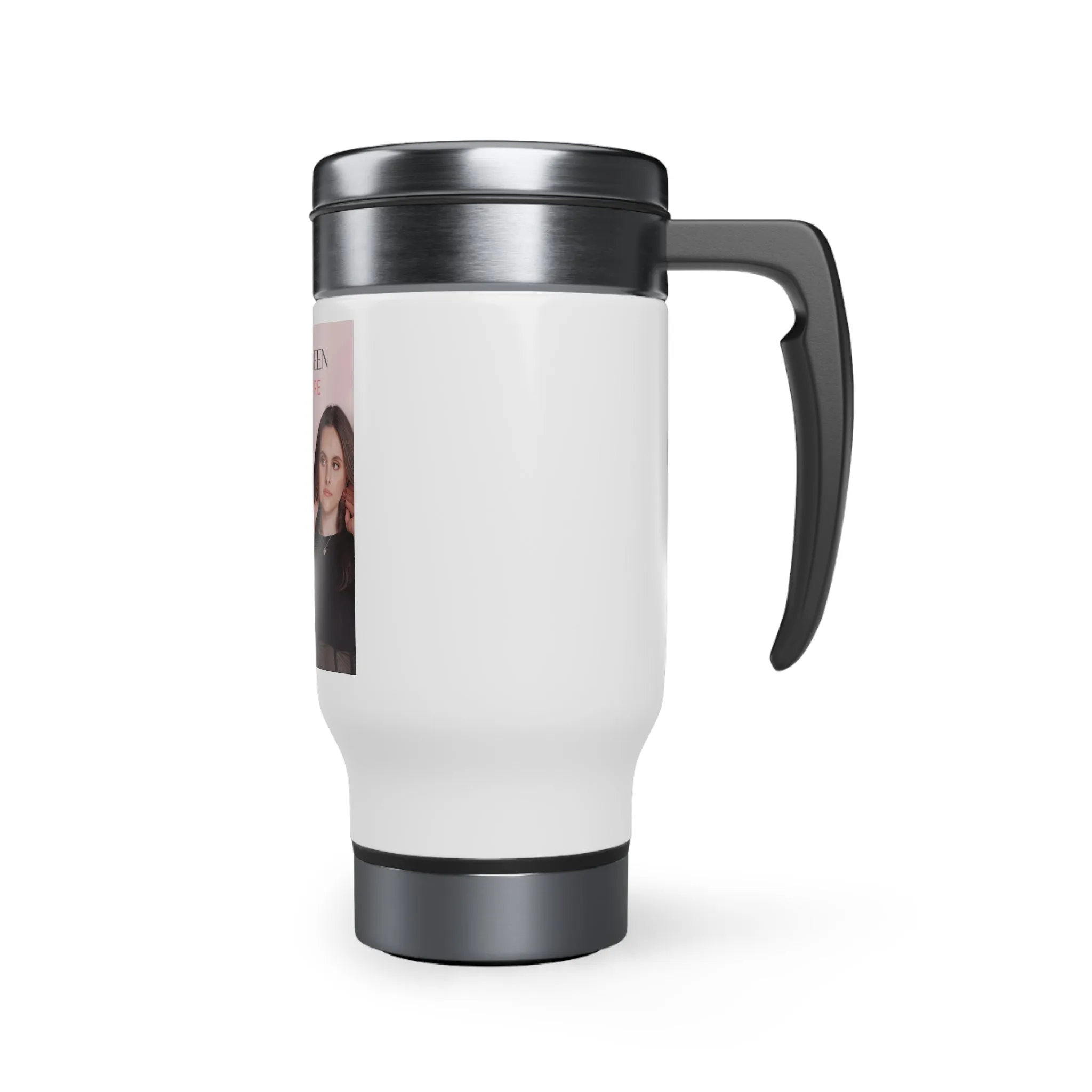 Wild Fire "In Between" Stainless Steel Travel Mug with Handle, 14oz