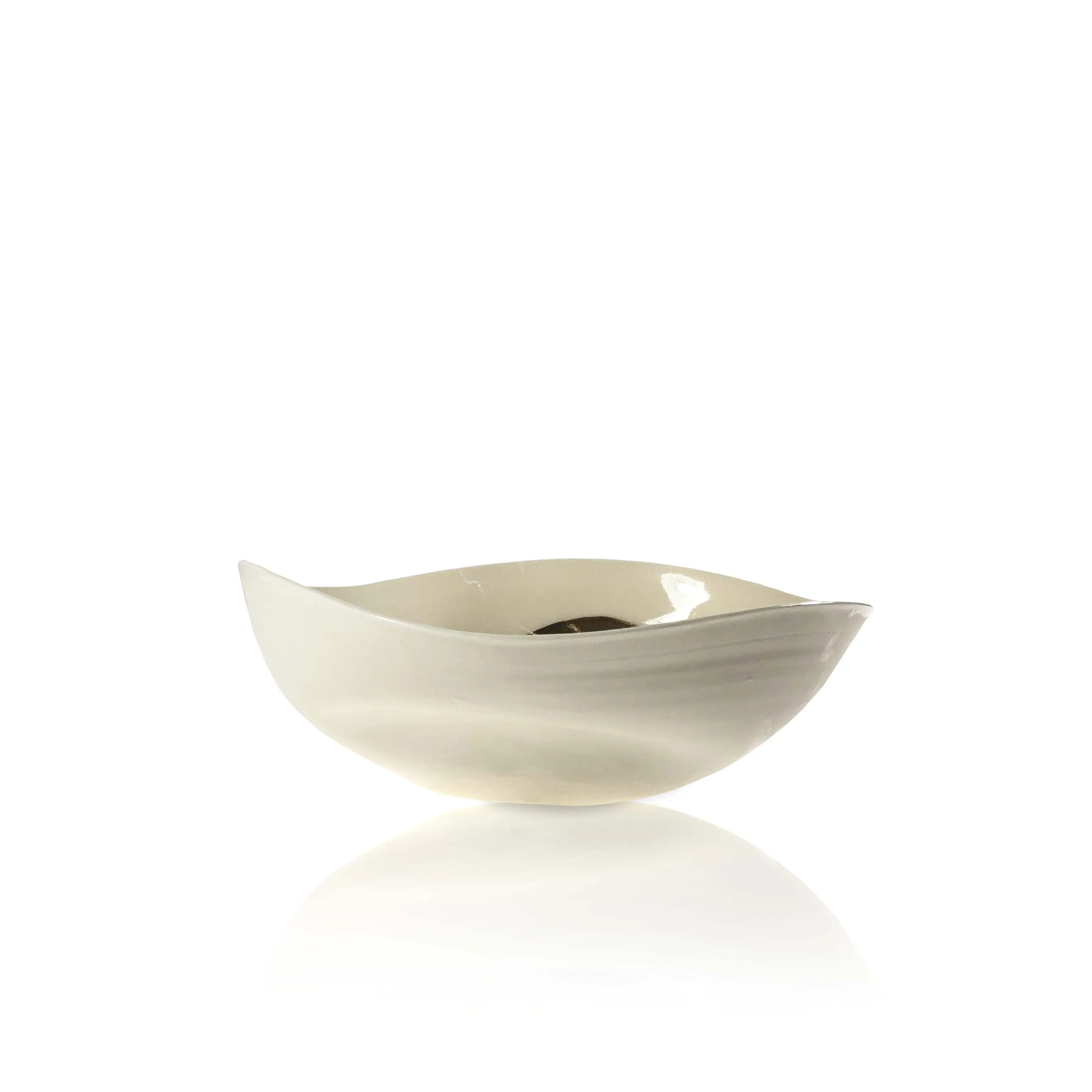 Wobbly Bowl with Shiny Gold