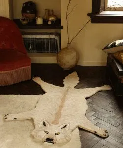 Woozy Wolf Rug