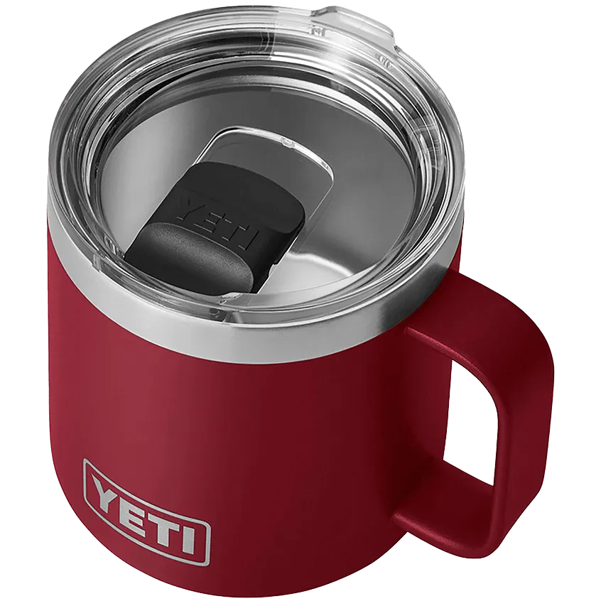 Yeti Rambler 14 oz Harvest Red Mug with Magslider Lid