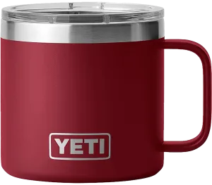 Yeti Rambler 14 oz Harvest Red Mug with Magslider Lid